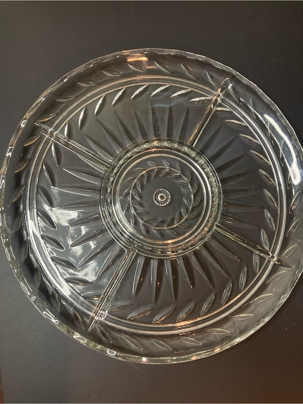 Indiana Glass Serving Platter